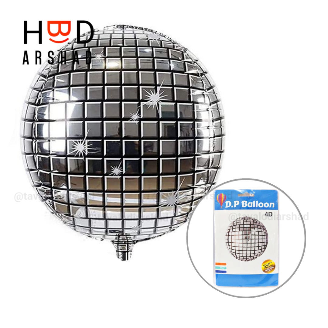 بادکنک فویلی اوربز دیسکویی 